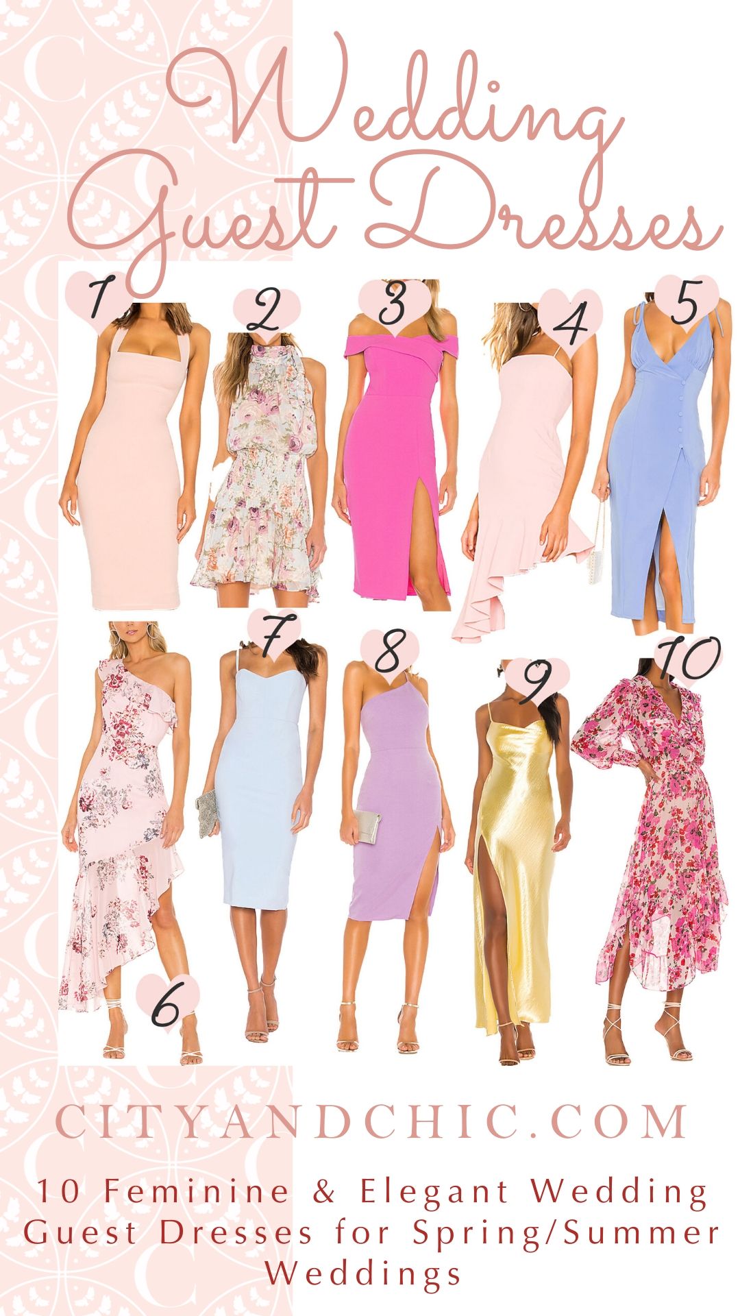 10 Feminine & Elegant Dresses To Wear To A Summer Wedding - City & Chic